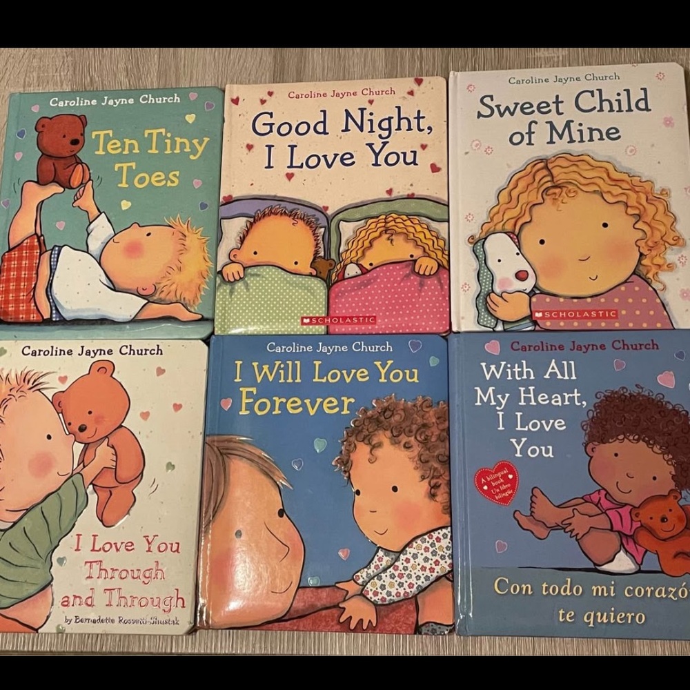 Caroline Jayne board books bundle